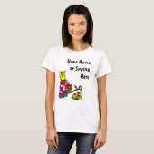 Gardener Personnalisé Dit T-shirt (Devant entier)