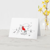 Gardener Robin Kaart (Gele Bloem)