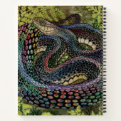 Gardener Snake Study Beyond Skin sketchbook Notitieboek (Achterkant)