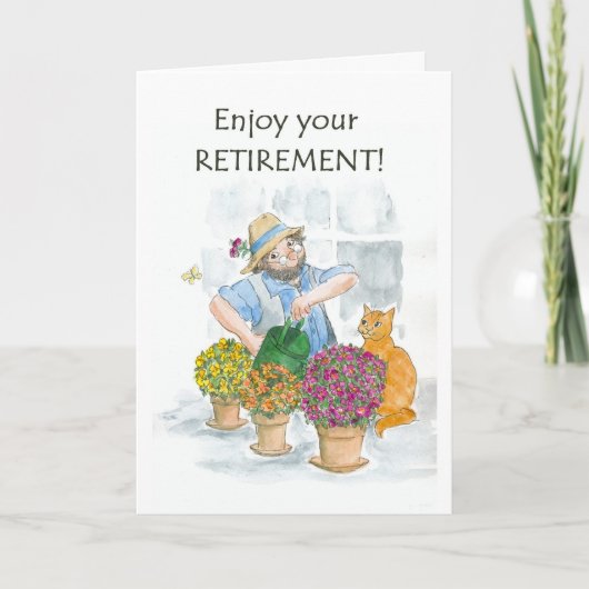 Gardenerl Retirement Kaart (Voorkant)