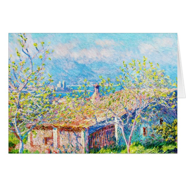 Gardener's House in Antibes Claude Monet (Voorkant Horizontaal)