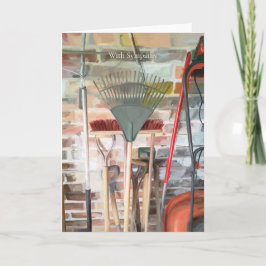Gardeners Sympathy Card Kaart