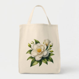 Gardenia-bloem Tote Bag