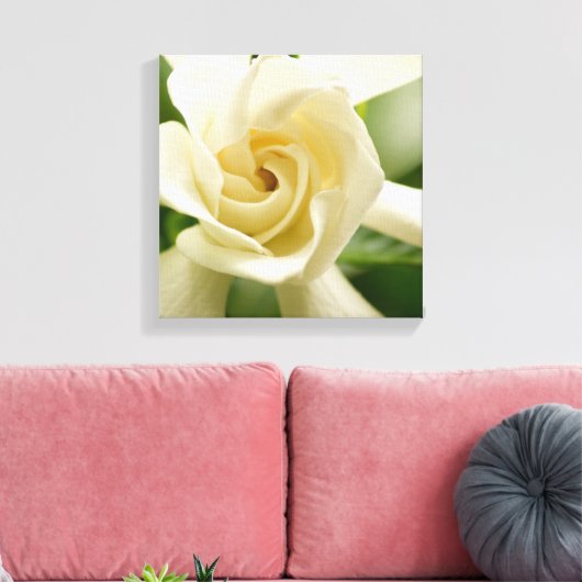Gardenia canvas print (Insitu (Woonkamer))