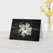 Gardenia, carte (Fleur jaune)
