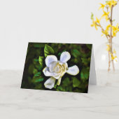 Gardenia, carte (Fleur jaune)