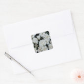Gardenia Flowers Vierkante Sticker (Envelop)