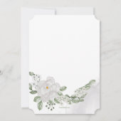 Gardenia-Vrijgezellenfeest Kaart (Achterkant)