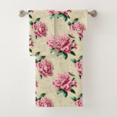Gardenias roses Shabby Chic (En situation)