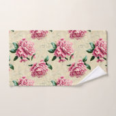 Gardenias roses Shabby Chic (Serviette à main)