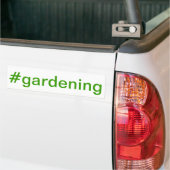 Gardening Bumpersticker (Op Truck)