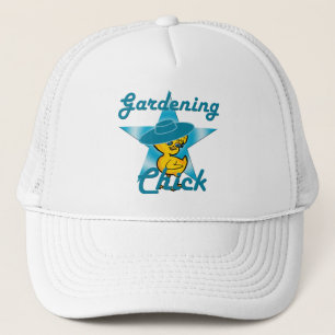 Gardening Chick #7 Trucker Pet