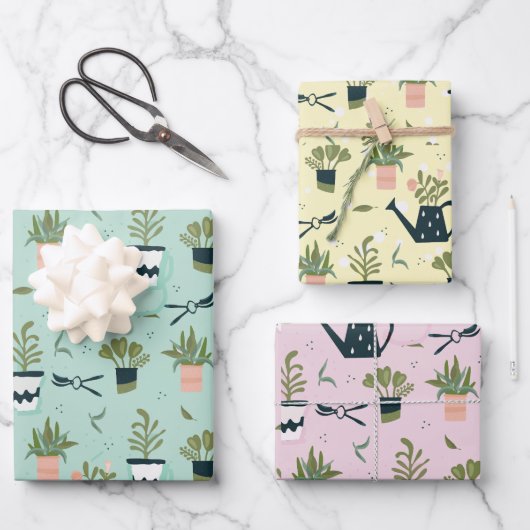 Gardening Design Wrapping Paper (Voorkant)
