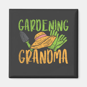 Gardening Grandma Magneet