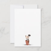 Gardening Hartelijk dank Bedankkaart (Achterkant)