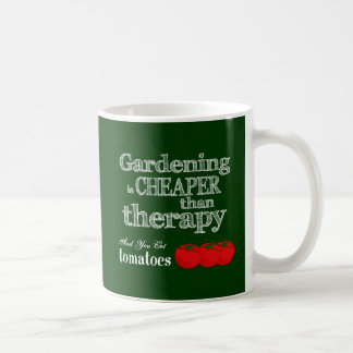 Gardening is goedkoper dan therapie... koffiemok
