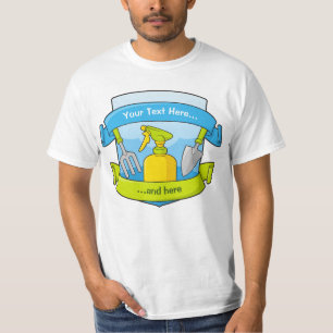 Gardening met banners t-shirt