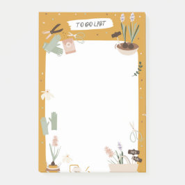 Gardening om checklist te doen Post het merkt op Post-it® Notes