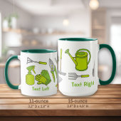 Gardening-pictogrammen Mok