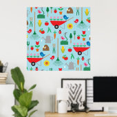 Gardening Poster (Thuiskantoor)