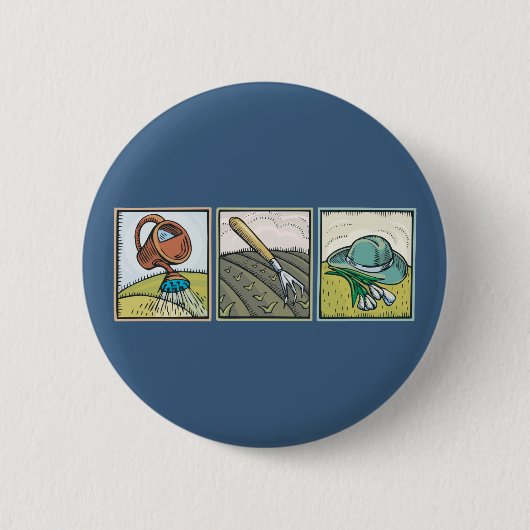 Gardening Ronde Button 5,7 Cm (Voorkant)