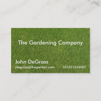 Gardening Services Visitekaartje
