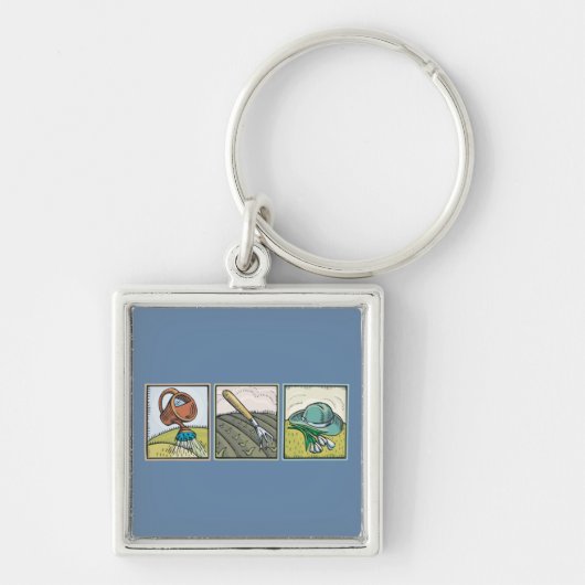 Gardening Sleutelhanger (Voorkant)