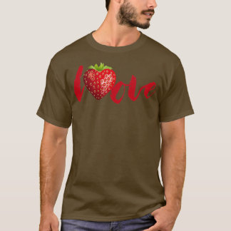 Gardening Strawberries and Fruit Strawberry Pickin T-shirt