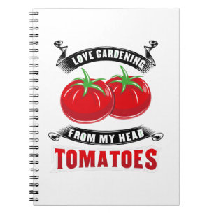 Gardening Tomaten Tomatohead Notitieboek