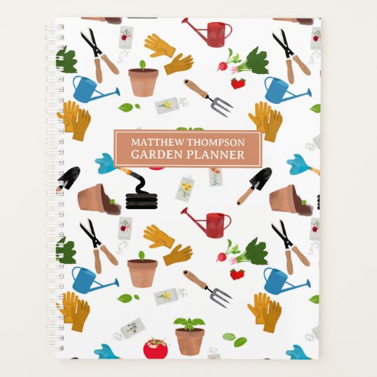 Gardening Tools Planten Gardener Nursery Log Planner (Voorkant)