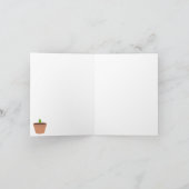 Gardening Tools Planten Gardener Nursery Pattern Kaart (Binnen)