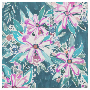 GARDENS DE Waterverf VAN TIBURON Boho Chic Floral Stof