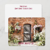 GARDENS KAART (Voorkant / Achterkant)