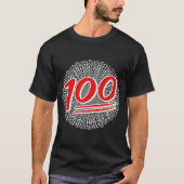 Garder 100 T-shirt toute la journée (Devant)