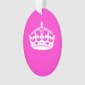 GARDER CALM CROWN Royal Icon sur Pink Personnalise (devant)