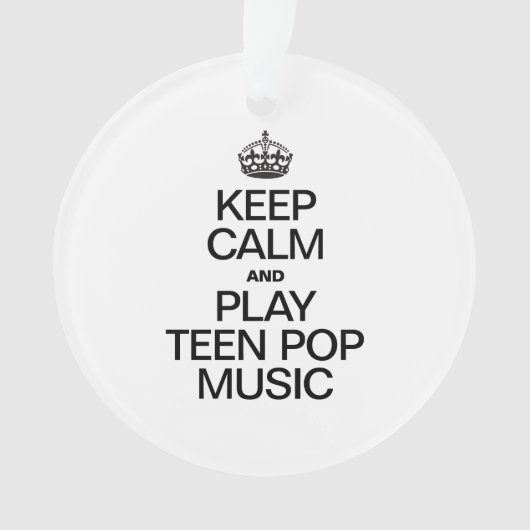 GARDER CALME ET JOUER ADO POP MUSIC (devant)