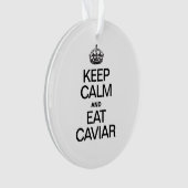 GARDER CALME ET MANGER CAVIER (devant)