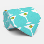 Garder la Cravate Martini Em Coming (Turquoise) (Roulé)