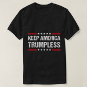 Garder l'Amérique en t-shirt sans queue (Design devant)