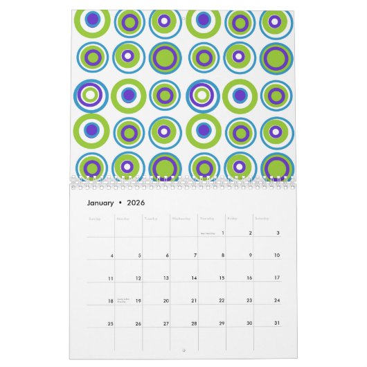 Garder le calendrier de la foi (Jan 2026)