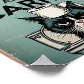 garder le calme et porter un poster (Coin)