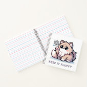 Garder le chaton Fluffy sur le Carnet (Intérieur)