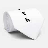 Garder Le Cravate De Foi (Noir/Blanc) (Roulé)