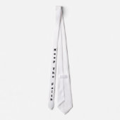 Garder Le Cravate De Foi (Noir/Blanc) (Dos)