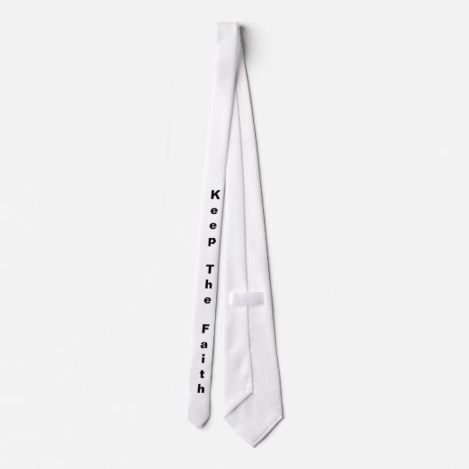 Garder Le Cravate De Foi (Noir/Blanc) (Dos)