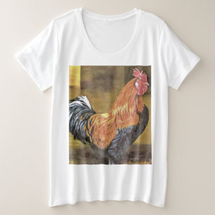 Garder les poulets de l'agriculture de l'art coq