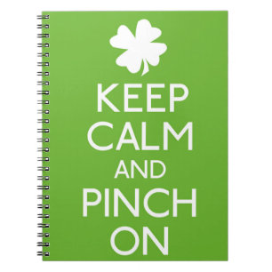 Garder son calme et pincer Cahier
