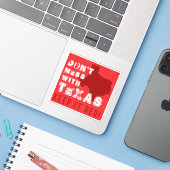 Garder Texas RED autodécal - Texas GOP autocollant (Ordinateur portable avec iPhone)