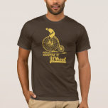 Garder 'Wheel' drôle T-shirt (jaune)<br><div class="desc">N'oubliez pas de profiter des rabais sur le volume des prix...  achetez-en un pour un ami ou un membre de la famille ! Fait un grand cadeau.</div>