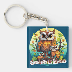 Garderie van Mamie Sleutelhanger